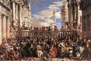VERONESE (Paolo Caliari) The Marriage at Cana er oil on canvas